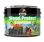 Dufa Wood Protect Supreme Пропитка высокопрочная пленочная гибридная для защиты древесины для внутренних и наружных работ