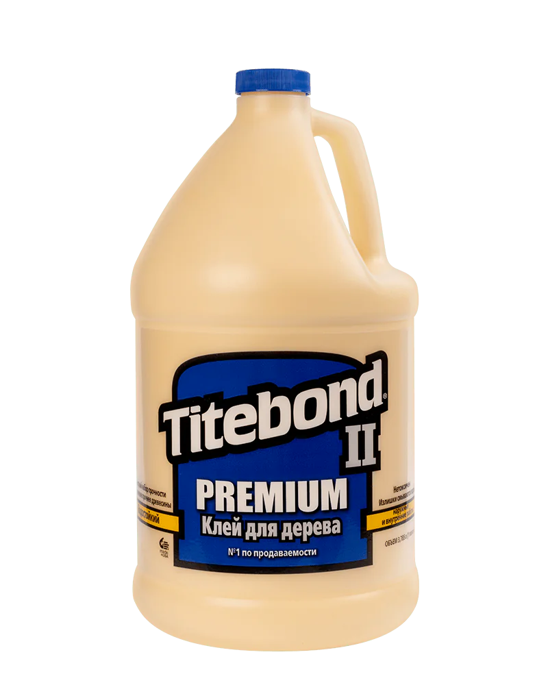 Titebond II Premium Wood Glue / Титебонд клей ПВА однокомпонентный для дерева для наружных работ