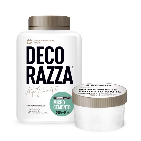 Decorazza Microcemento Protetto Matte Лак полиуретановый на водной основе матовый