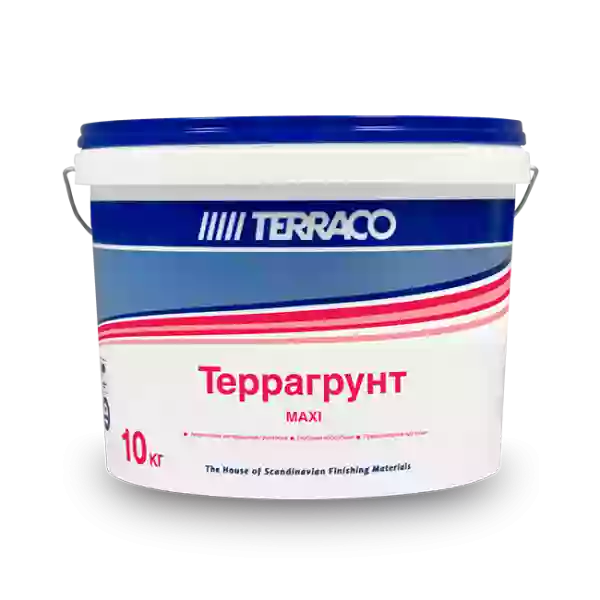Terraco Terragrunt Maxi Грунт универсальный проникающий для фасадных и внутренних работ