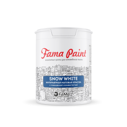 FaMa Paint Snow White Краска интерьерная акриловая для внутренних работ