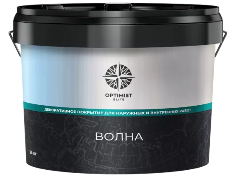 Optimist Elite D 709 / Оптимист Элит декоративное покрытие Волна для внутренних и наруждных работ