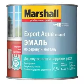 Marshall Export Aqua Enamel Эмаль на водной основе универсальная, глянцевая