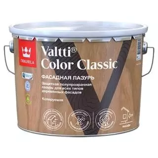Tikkurila / Tikkivala Valtti Color Classic Лазурь защитная для всех видов деревянных фасадов