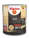 Alpina Лак для деревянных полов и паркета трещиностойкий алкидно-уретановый для внутренних работ