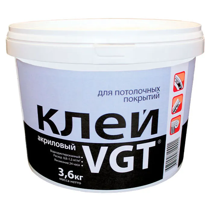 VGT Клей акриловый для потолочных покрытий