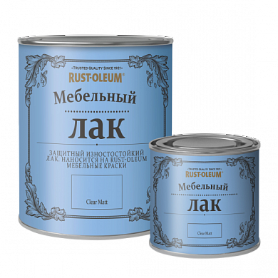 Rust-Oleum Chalky Finish Laquer Лак мебельный защитный ультраматовый для внутренних работ