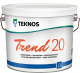 Teknos Trend 20 / Текнос Тренд 20 краска акрилатная для стен и потолков, стойкая к истарию и мытью