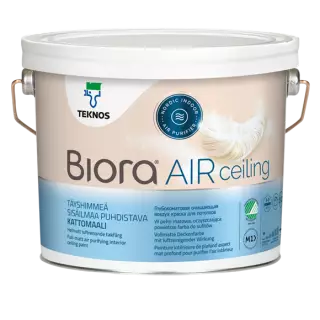 Teknos Biora Air Ceiling / Текнос Биора Аир Целинг краска для потолков очищает воздух в помещении удаляет альдегиды