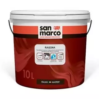 San Marco Ragona Краска на водной основе с повышенной укрывистостью для внутренних работ