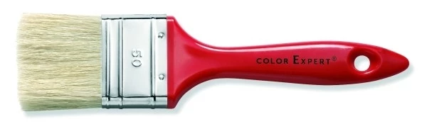 Color Expert 81282002 / Колор Эксперт кисть флейцевая, светлая щетина, пластиковая лаковая ручка