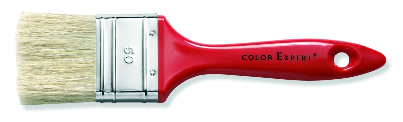 Color Expert 81282002 / Колор Эксперт кисть флейцевая, светлая щетина, пластиковая лаковая ручка