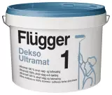Fluger Dekso Ultramat 1 Краска акриловая экстра прочная и грязеотталкивающая, совершенно матовая
