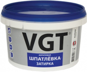 VGT Шпатлевка - затирка акриловая, водостойкая