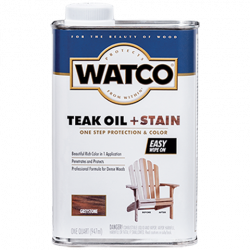 Watco Teak Oil+Stain Масло тиковое для тонирования и защиты деревянных поверхностей