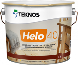 Teknos Helo 40 / Текнос Хело лак по дереву уретано-алкидный, полуглянцевый