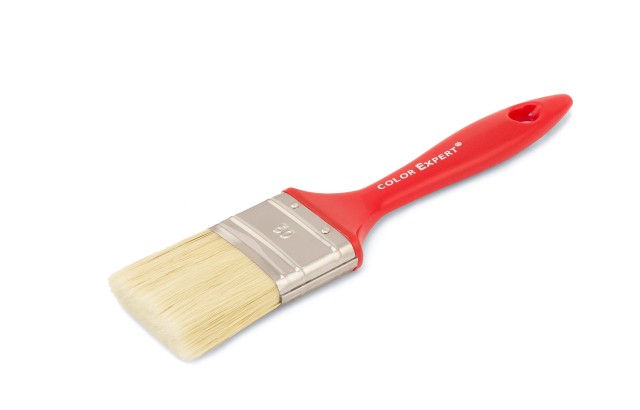 Color Expert 81285002 / Колор Эксперт кисть флейцевая, светлая щетина, пластиковая лаковая ручка
