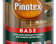 Pinotex Base Грунтовка особого действия под антисептики для защиты древесины