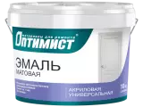 Оптимист Е 310 эмаль матовая супербелая для наружных и внутренних работ
