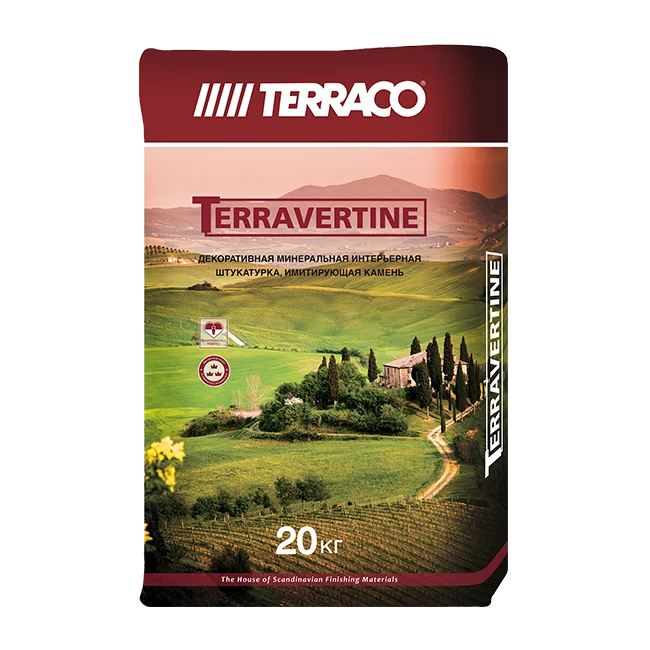 Terraco Terravertine DP Штукатурка декоративная на акриловой основе