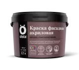 Olsta Краска Акриловая фасадная для минеральных и деревянных оснований
