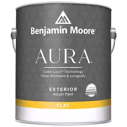 Benjamin Moore Aura 629 Waterborne Exterior Paint Flat Finish / Бенжамин Моор Аура краска акриловая для наружных работ на водной основе, матовая