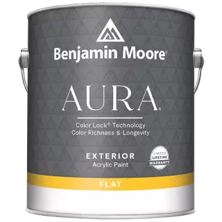 Benjamin Moore Aura 629 Waterborne Exterior Paint Flat Finish / Бенжамин Моор Аура краска акриловая для наружных работ на водной основе, матовая