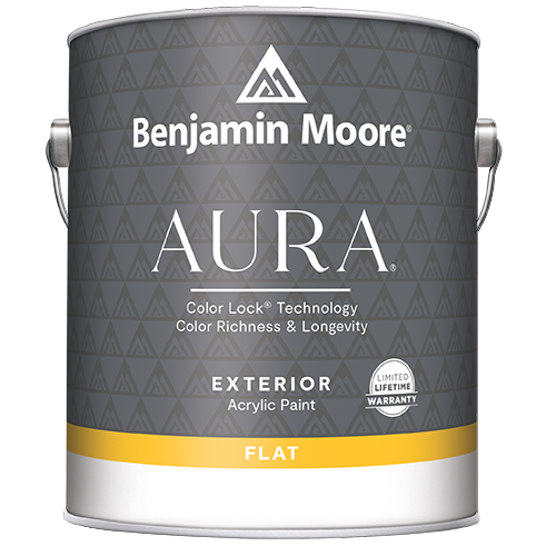 Benjamin Moore Aura 629 Waterborne Exterior Paint Flat Finish / Бенжамин Моор Аура краска акриловая для наружных работ на водной основе, матовая