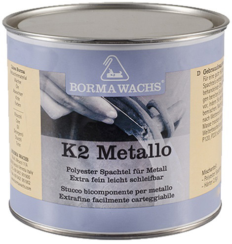 Borma Wachs Holzmasse К2 Metall Шпаклёвка двухкомпонентная для металла