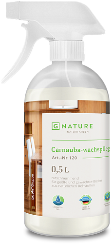 GNature Carnauba-wachspflege Воск-уход для дерева для внутренних работ