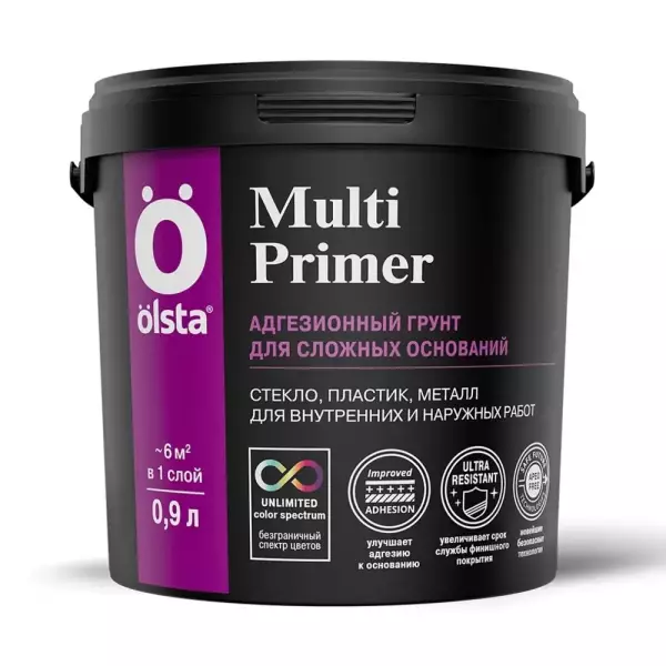 Olsta Multi Primer Грунт Адгезионный грунт для сложных оснований