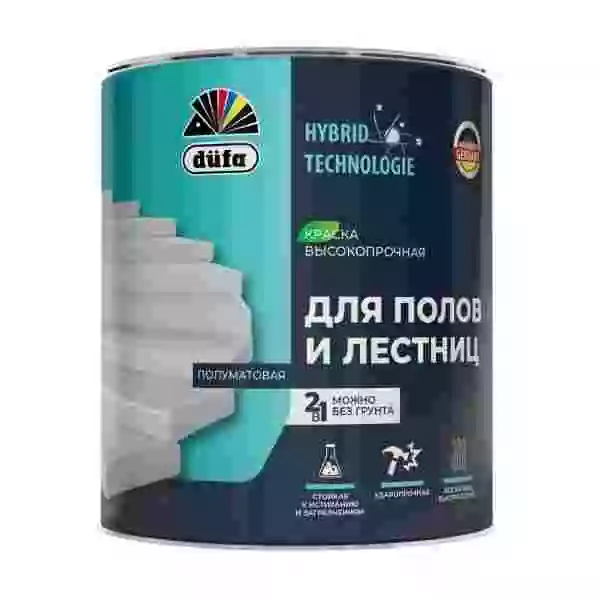 Dufa Эмаль-краска для полов и лестниц, полуматовая