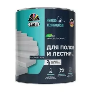 Dufa Эмаль-краска для полов и лестниц, полуматовая