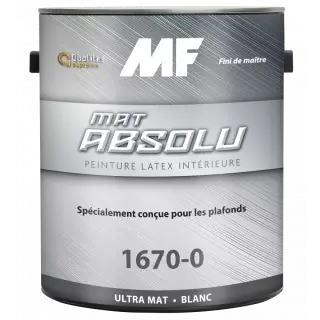 MF Paints Absolute Flat 1670 Краска акриловая латексная для внутренних работ, самовыравнивающаяся