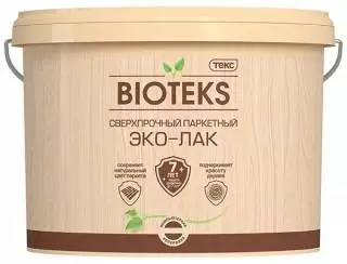 Текс Bioteks Эко-лак / Биотекс лак паркетный на акриловой основе сверхпрочый