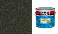San Marco Unimarc Smalto Micaceo Краска декоративная полихромная на водной основе со слюдистым эффектом для внутренних и наружных работ