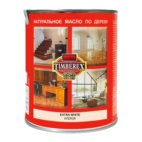 Timberex Wood Finishing Oil Масло натуральное для дерева очень глубокого проникновения для внутренних работ