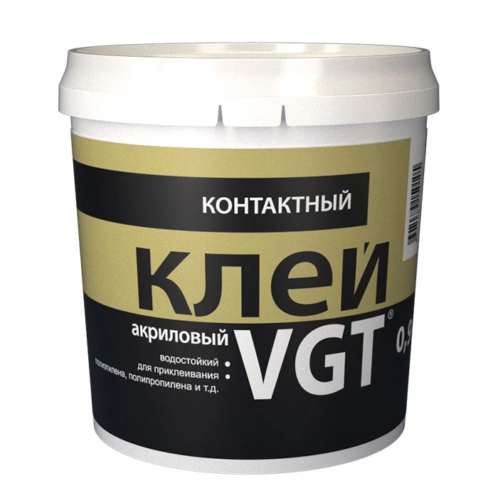 VGT Клей акриловый контактный водостойкий