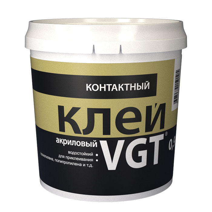 VGT Клей акриловый контактный водостойкий