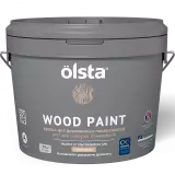Olsta Wood Paint Краска акриловая для деревянных поверхностей для внутренних и наружных работ