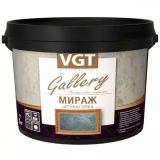 VGT Gallery Мираж Maxi Штукатурка декоративная с крупными частицами перламутра для внутренних работ