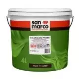 San Marco Color Quarz Primer Грунт укрывающий микронизированный глубокого проникновения с кварцевым наполнителем для внутренних и внешних работ