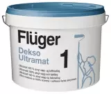 Fluger Dekso Ultramat 1 Краска акриловая экстра прочная и грязеотталкивающая, совершенно матовая