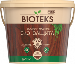 Текс Bioteks Эко-Защита / Биотекс защитно декоративная лазурь для внутренних и наружных работ