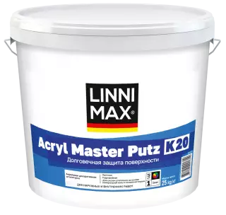 Linnimax Acryl Master Putz Штукатурка декоративная акриловая для наружных и внутренних работ