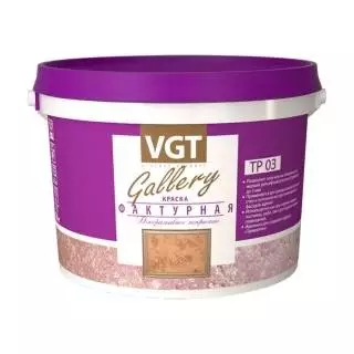 VGT Gallery Краска фактурная декоративная для внутренних и наружных работ
