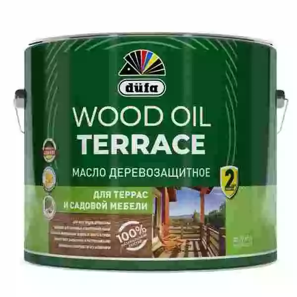 Dufa Wood Oil Terrace масло деревозащитное для террас и садовой мебели