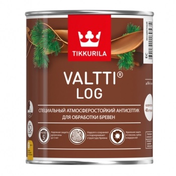 Tikkurila Valtti Log Антисептик атмосферостойкий для бревен