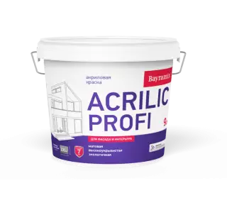 Bayramix Acrilic Profi Краска для фасадных и интерьерных работ по всем минеральным основаниям