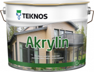 Teknos Akrylin / Текнос Акрилин краска фасадная для деревянных домов
